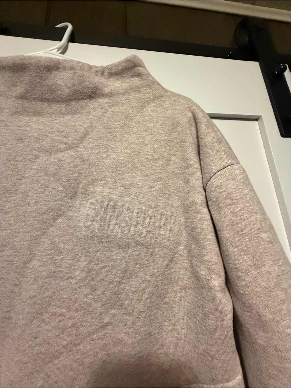 Gymshark Women's Light Taupe Pullover Hoodie